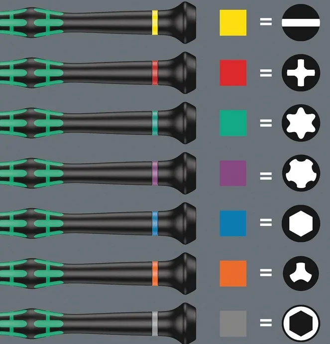 Wera 4.5 mm x 60 mm, Elektroniker-Steckschlüssel, 05118122001