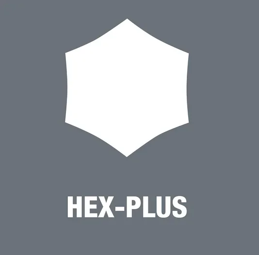 Wera Hex-Plus, 1,3 x 40 mm, Elektroniker-Sechskantschraubendreher, 05118064