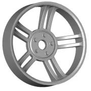 5 Doppelspeichen (V2), AD 16-22 mm, Felgeneinsatz 04