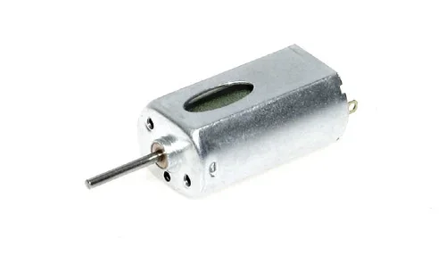 Motor SRP Slimline D5 Speed25 – 25000 U/min bei 12 V, Competition Serie, Slim Can mit Welle Ø1,5 mm gehäuseseitig