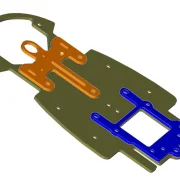 Lackierte Bauteile für den SLOT-GO-KART KIT - V3