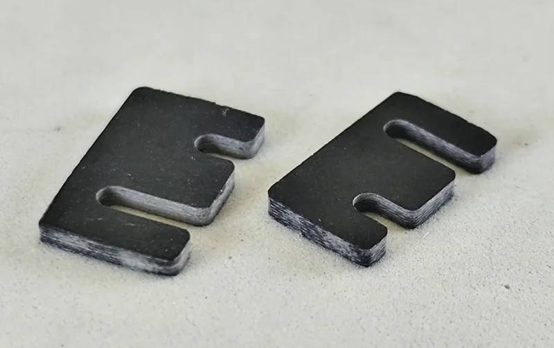 Achs-Abstandshalter 2 Loch (für alle DMT-Style Standard Achsböcke), varibale Stärken und Materialien