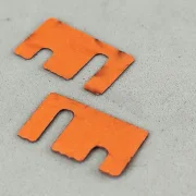 Achs-Abstandshalter 2 Loch (für alle DMT-Style Standard Achsböcke), varibale Stärken und Materialien