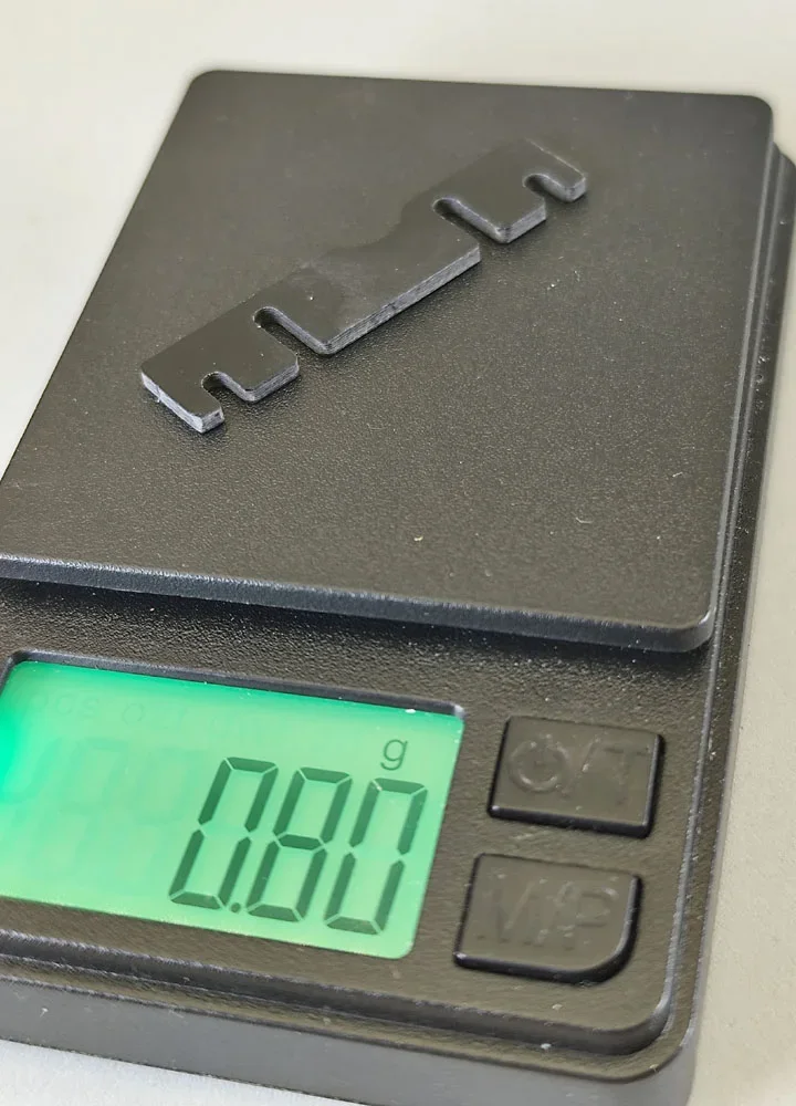 Achs-Abstandshalter KART HINTEN varibale Stärken und Materialien f. SLOT-GO-KART by SCT