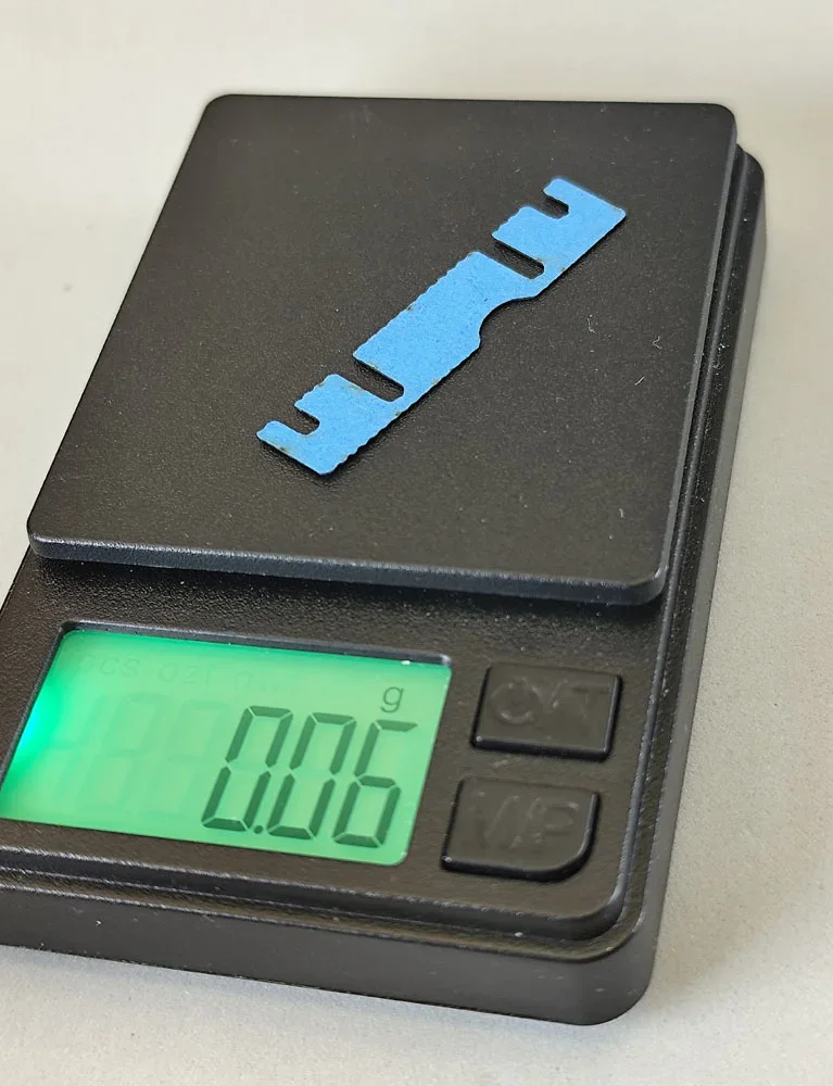 Achs-Abstandshalter KART HINTEN varibale Stärken und Materialien f. SLOT-GO-KART by SCT