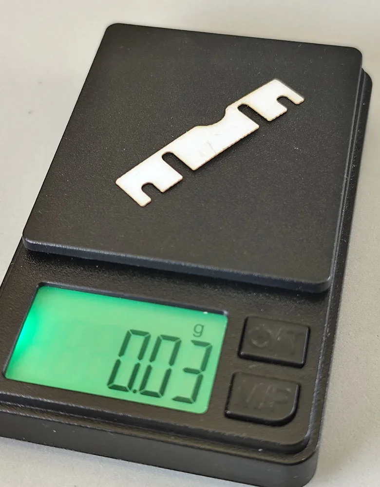 Achs-Abstandshalter KART HINTEN varibale Stärken und Materialien f. SLOT-GO-KART by SCT