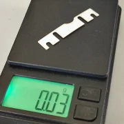 Achs-Abstandshalter KART HINTEN varibale Stärken und Materialien f. SLOT-GO-KART by SCT