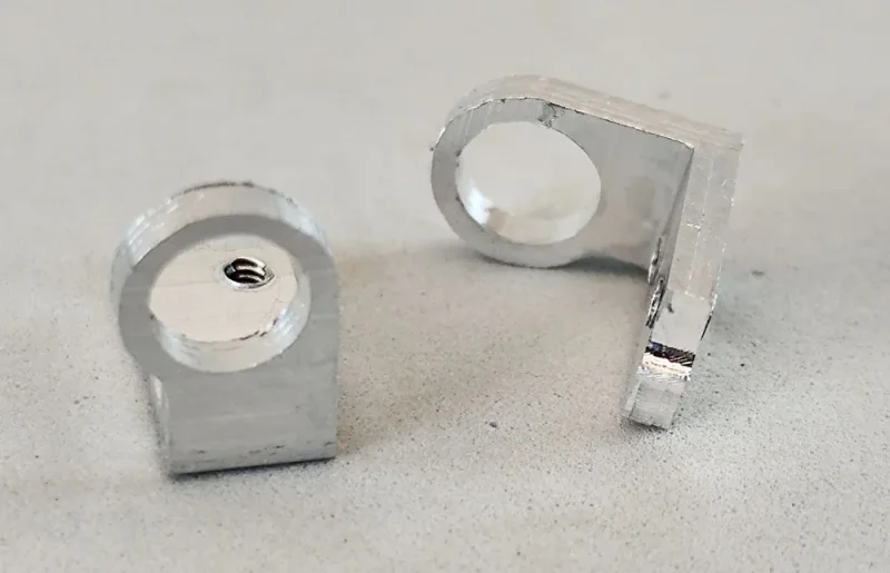 Achsbock/Halter Alu (DMT) H2,5 bis H7.0, gefräst