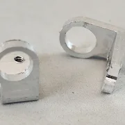 Achsbock/Halter Alu (DMT) H2,5 bis H7.0, gefräst