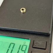 Achsdistanz (1) TTS versch. Längen, Messing, f. Slotcars m .Ø3mm Achsen