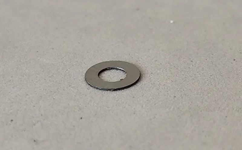 Achsdistanzen BRM, (1) H 0.1 - 3mm, Messing, Stahl, für 3mm Achsen