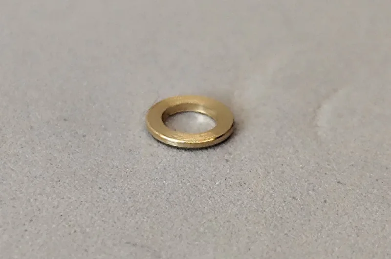 Achsdistanzen BRM, (1) H 0.1 - 3mm, Messing, Stahl, für 3mm Achsen