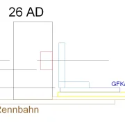 Achsbock/Halter Alu (DMT) H2,5 bis H7.0, gefräst