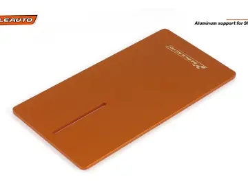 Arbeitsplatte ORANGE Tech Base 190x100x4mm (Aluminium) f.Fahrzeuge 1:32 & 1:24