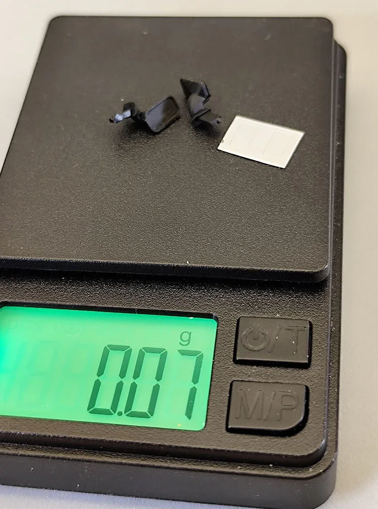 Außenspiegel "BMW TYPE" flexibel f.Slotcars 1:24 BRM Typ C f.2002 etc.