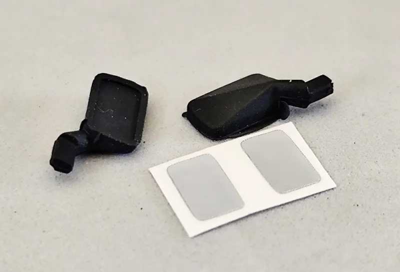 Außenspiegel "Mini TYPE" flexibel f.Slotcars 1:24 BRM Typ B f.Cooper etc.