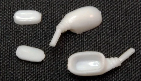 Außenspiegel f.Slotcars 1:24 BRM 88C, hart