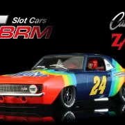 Chevrolet Camaro Z28 1969 - #24 Jeff Gordon first win Tribute - Slotcar Maßstab 1:24 analog BRM