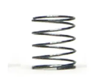 Druckfeder (1)  Slot.it Ultra Soft (Stahl) kurze Ausführung für Fahrwerksdämpfung, Fahrwerk Federn für 3 mm Hülsen