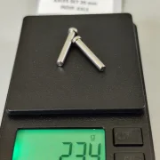 Einzel-Achsen 2x Ø3x20,0mm f.Slotcars 1:24 BRM - Einzerad, vorne