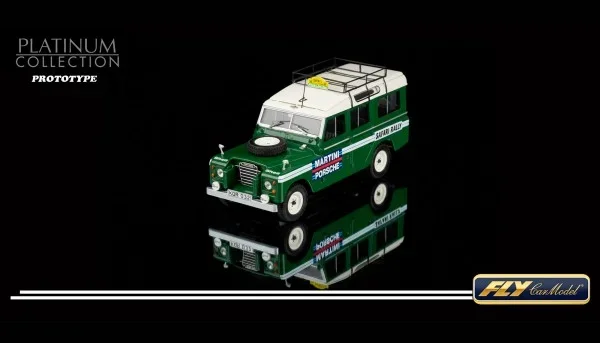FLY Slotcar 1:32 Analog FLY Land Rover Safari Rallye, Platinum Collection, Hi-Detail-Resin-Ausführung
