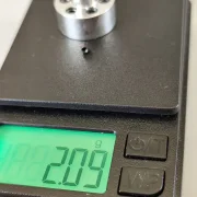 Felge MB AD Ø18,1x8mm, ID 16,4 mm, Aluminium gelocht m. Flachhump f.Ø3mm