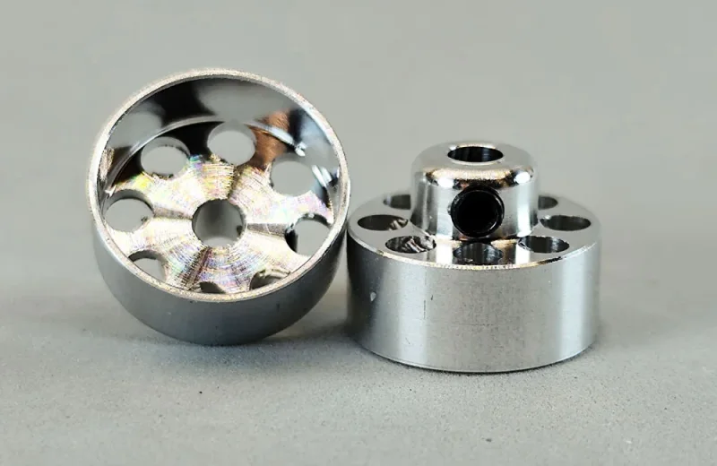 Felgen ProRacing-2, AD Ø14,0x6mm/10 f. Ø3mm Aluminium m. Löcher