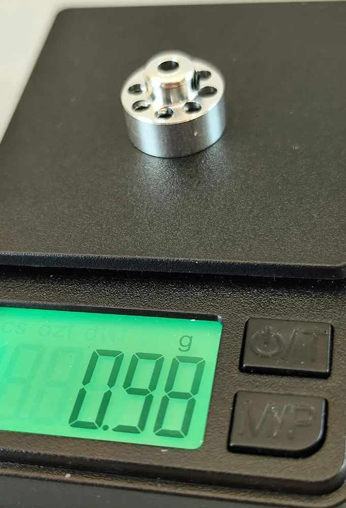 Felgen ProRacing-2, AD Ø14,0x6mm/10 f. Ø3mm Aluminium m. Löcher