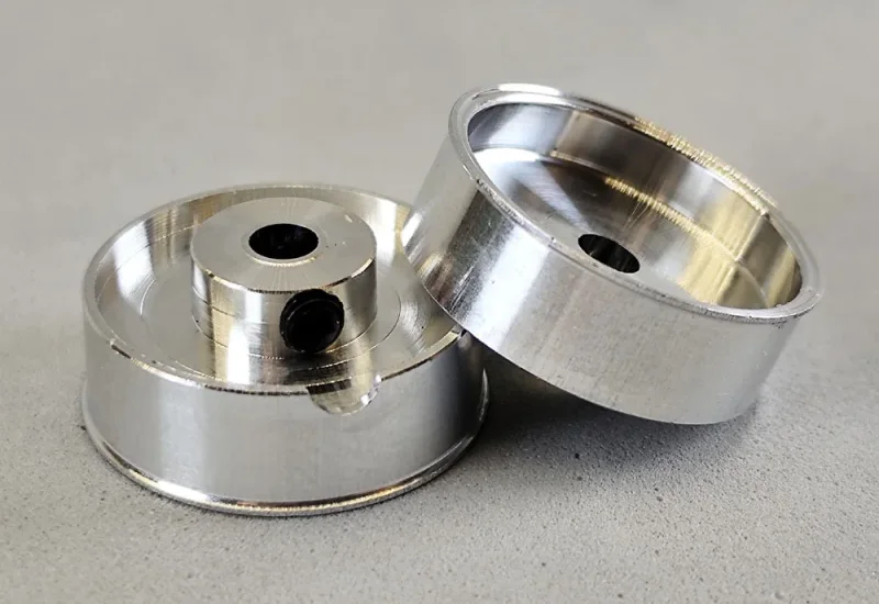 Felgen Racing-B AD Ø17,5x6-8mm, ID 15.9 mm, f.Ø3mm Flachhump Aluminium m.M3