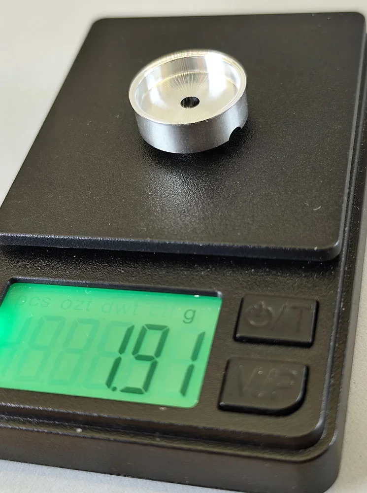 Felgen Racing-B AD Ø17,5x6-8mm, ID 15.9 mm, f.Ø3mm Flachhump Aluminium m.M3