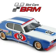Ford Capri No. 52, 24h Le Mans 1972 - #52 Shell  D.Glemser - A.Soler-Roig - Slotcar Maßstab 1:24 analog in Rennversion mit Metall-Chassis
