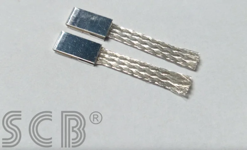 Good Run KVS - SCB - Stromabnehmer/Schleifer, Kupfer versilbert, 3.6 mm breit, 0.45 mm dick,, 26 mm lang