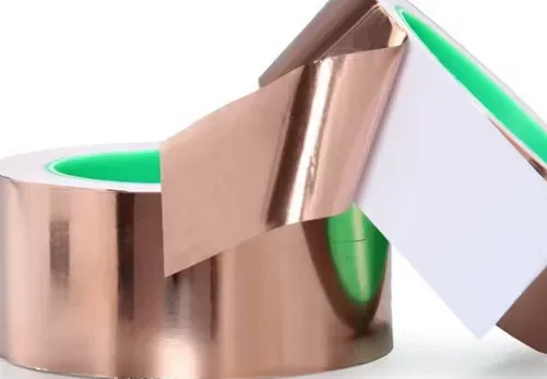 Klebepads Kupfer (5), dünn, um Motorwärme ins Chassis zu leiten, Schmutzschutz, selbstklebend, ca. 35x30mm