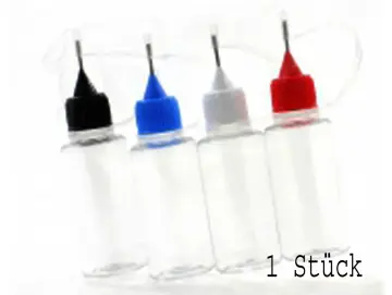 Leerflasche 20ml m. Kanüle (1 Stk.) zum selbst befüllen, Farbe nach Wahl