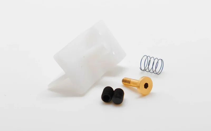 Leitkiel 7,4mm Kieltiefe inkl.Leitkielfederung f.Slotcars 1:24 BRM GR2