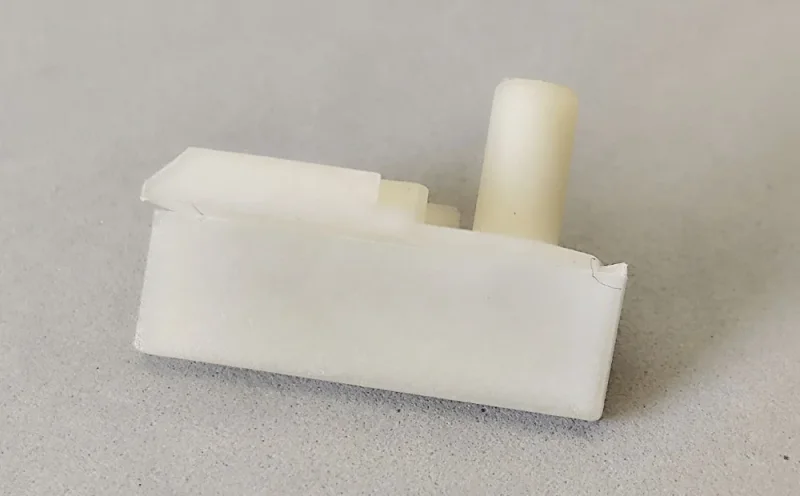 Leitkiel Red Fox CUTDOWN (nieder), "High Performance", weiss, ohne Gewinde