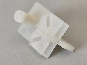 Leitkiel Red Fox CUTDOWN (nieder), weiss, mit Gewinde vorgeschnitten