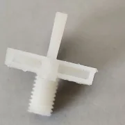 Leitkiel Red Fox CUTDOWN (nieder), weiss, mit Gewinde vorgeschnitten