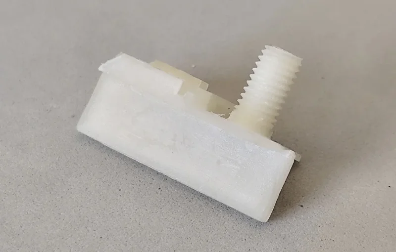 Leitkiel Red Fox CUTDOWN (nieder), weiss, mit Gewinde vorgeschnitten