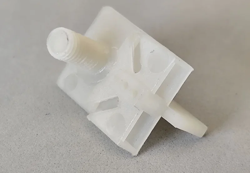 Leitkiel Red Fox CUTDOWN (nieder), weiss, mit Gewinde vorgeschnitten