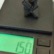 Leitkiel Red Fox uncut (hoch), schwarz, mit Gewinde vorgeschnitten