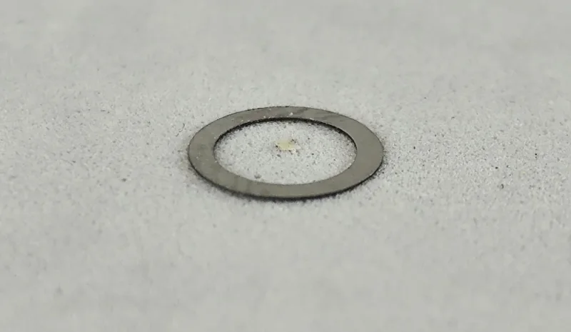 Leitkiel-Unterlegscheibe 5x7x0,1 (1), ID 5 mm, AD 7mm, H 0,1mm, Edelstahl