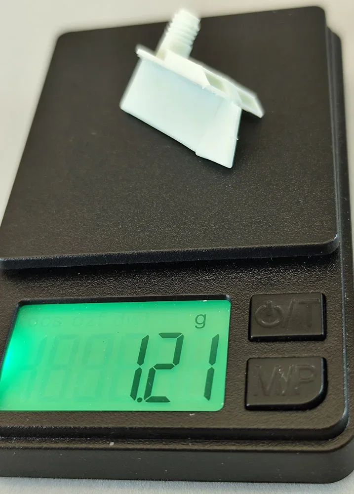 Leitkiel low profile, Kieltiefe 9,1mm f. Ø4,8mm, 1:24 Pro Club QRC ca 0,8mm Dicke