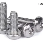 Linsenkopfschraube, M2 von 4-10mm, Torx T6, Edelstahl