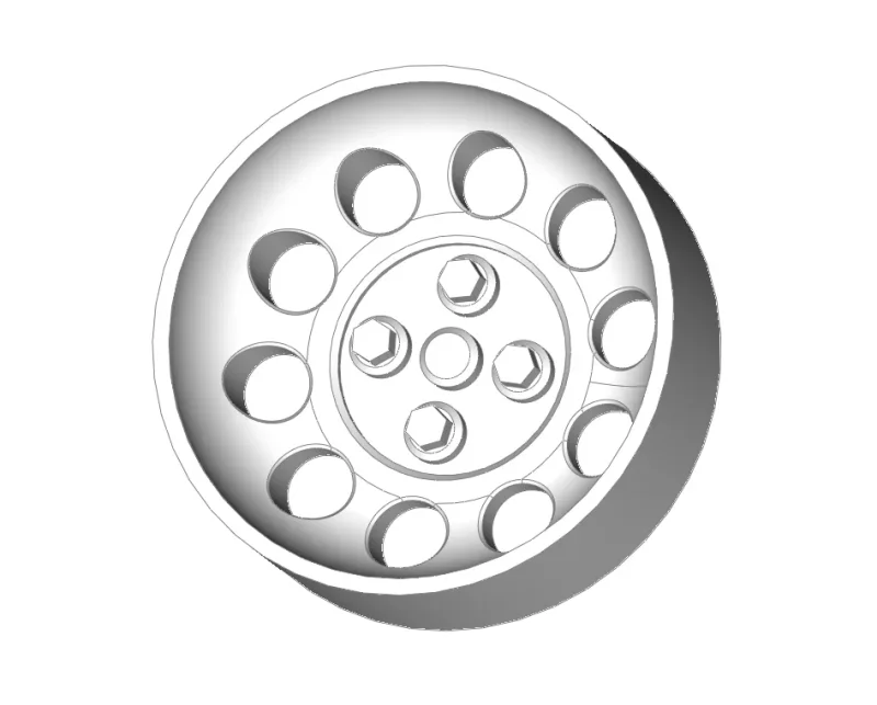 10 Loch, hist. Race, AD 13-17 mm Felgeneinsatz 08