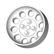 10 Loch, hist. Race, AD 13-17 mm Felgeneinsatz 08