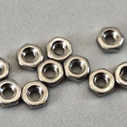 M2 Mutter (1), STD, Edelstahl, normale Höhe 1,3mm