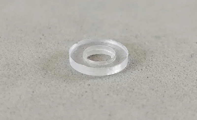 M3 Kunststoff Unterlegscheibe (1), hart, 3x6x1