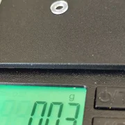 M3 Kunststoff Unterlegscheibe (1), hart, 3x6x1