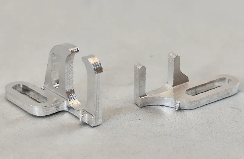 Motorhalter 13 D / Aluminium mit Gegenhalter (DMT)